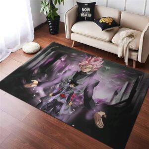 Tapis Super Saiyan Rose Art Dragon Ball Super