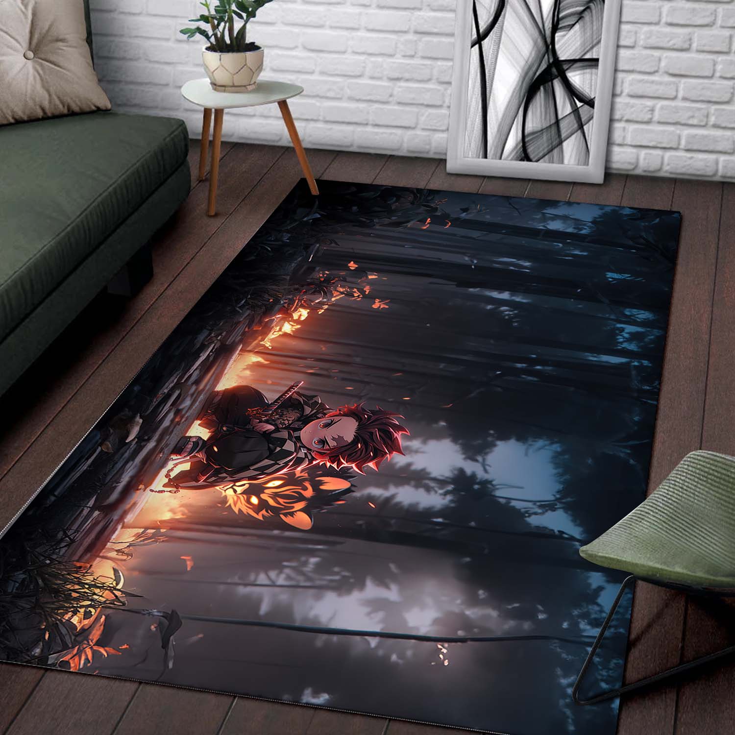 Tapis Tanjiro Kamado Cute Anime – Image 2