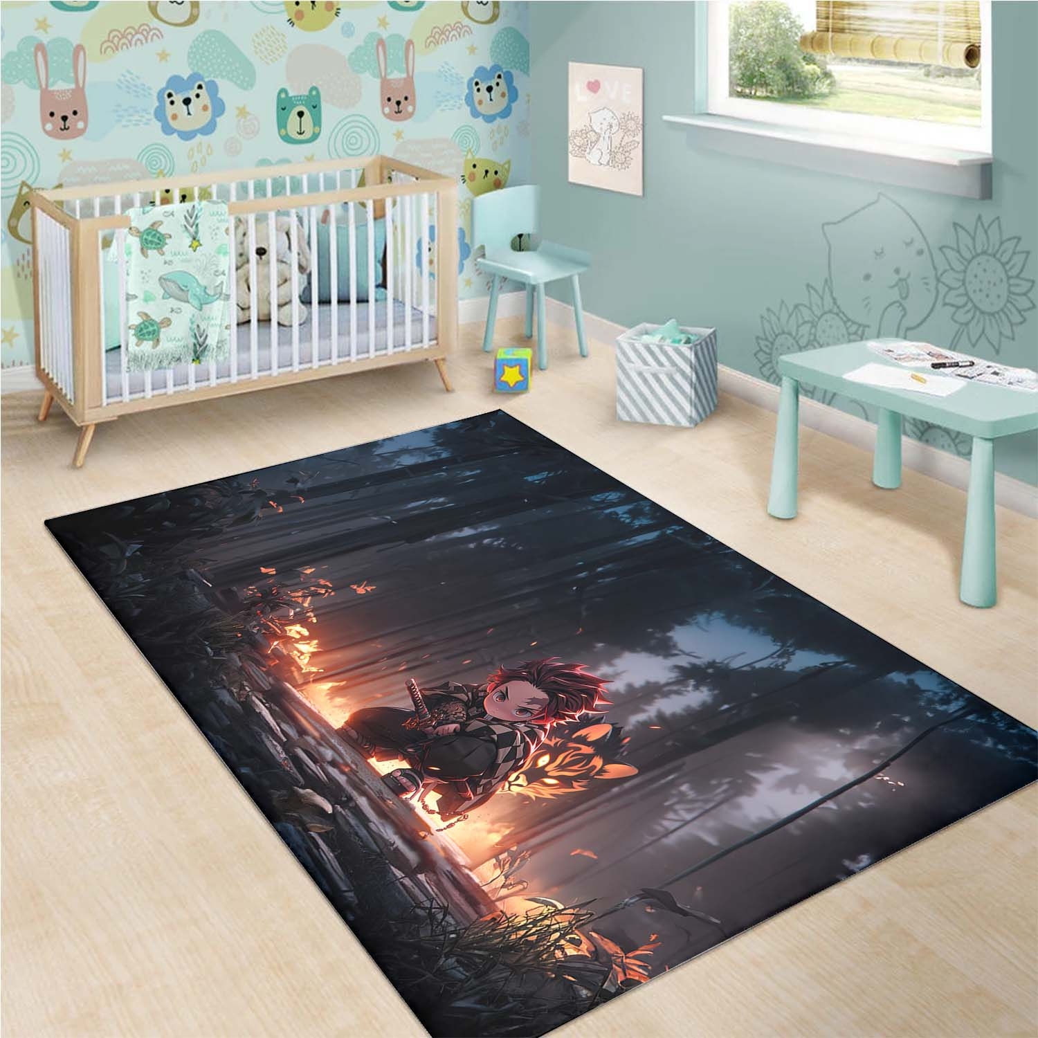 Tapis Tanjiro Kamado Cute Anime