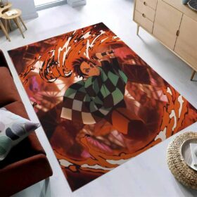 Tapis Tanjiro Kamado Sun Halo Dragon 5