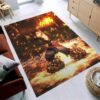 Tapis Tanjiro Kamado Sun Halo Dragon 7