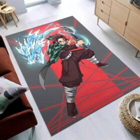 Tapis Tanjiro Water Breathing Dragon 4