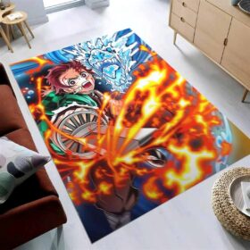 Tapis Tanjiro Water Breathing Dragon 6