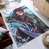 Tapis Tanjiro Water Breathing Dragon 7