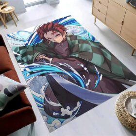Tapis Tanjiro Water Breathing Dragon 7