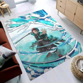 Tapis Tanjiro Water Breathing Dragon 8