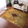 Tapis The Marauder's Map