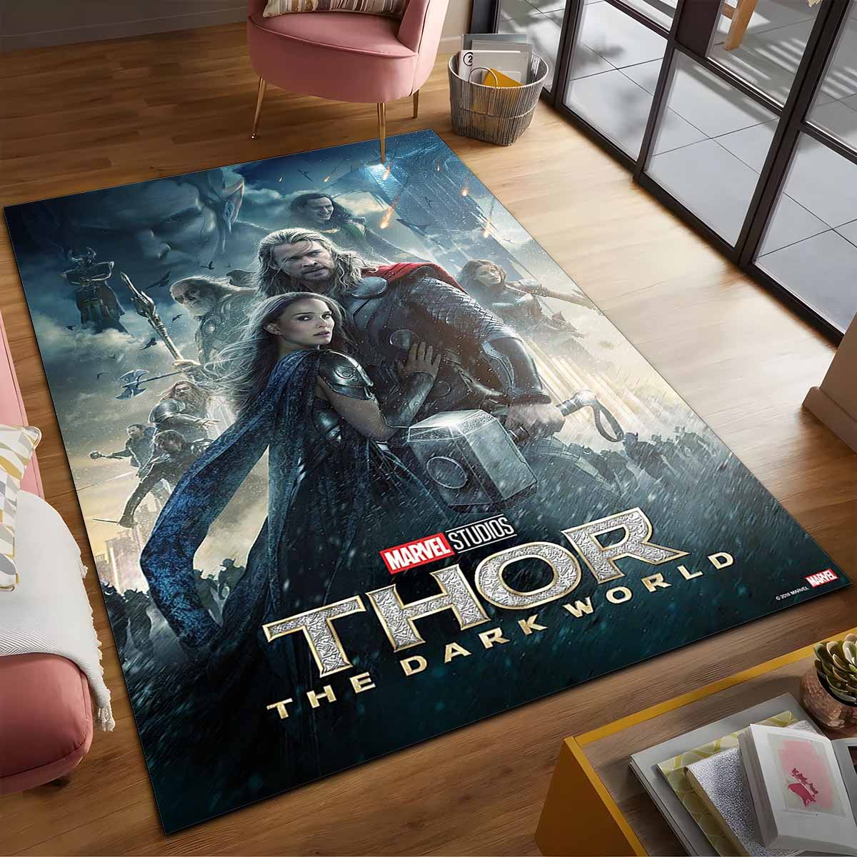 Tapis Thor The Dark Kingdom Marvel – Image 2