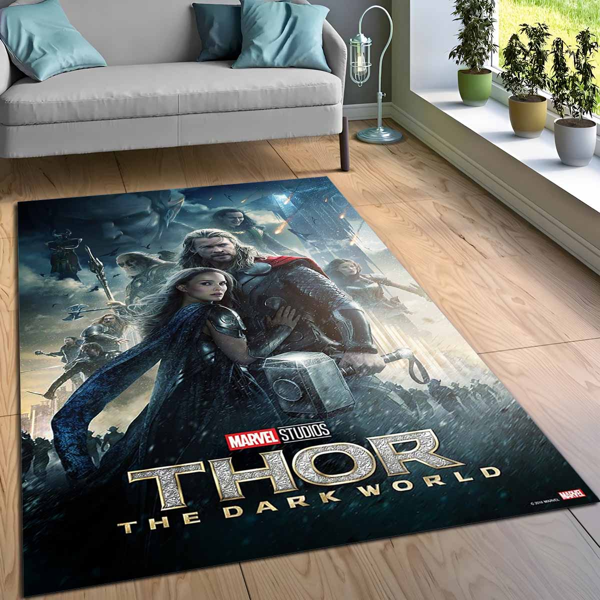 Tapis Thor The Dark Kingdom Marvel – Image 3