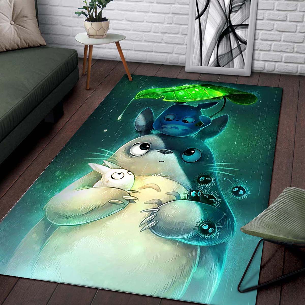 Tapis Totoro Tapis Anime Movies Bedroom – Image 2