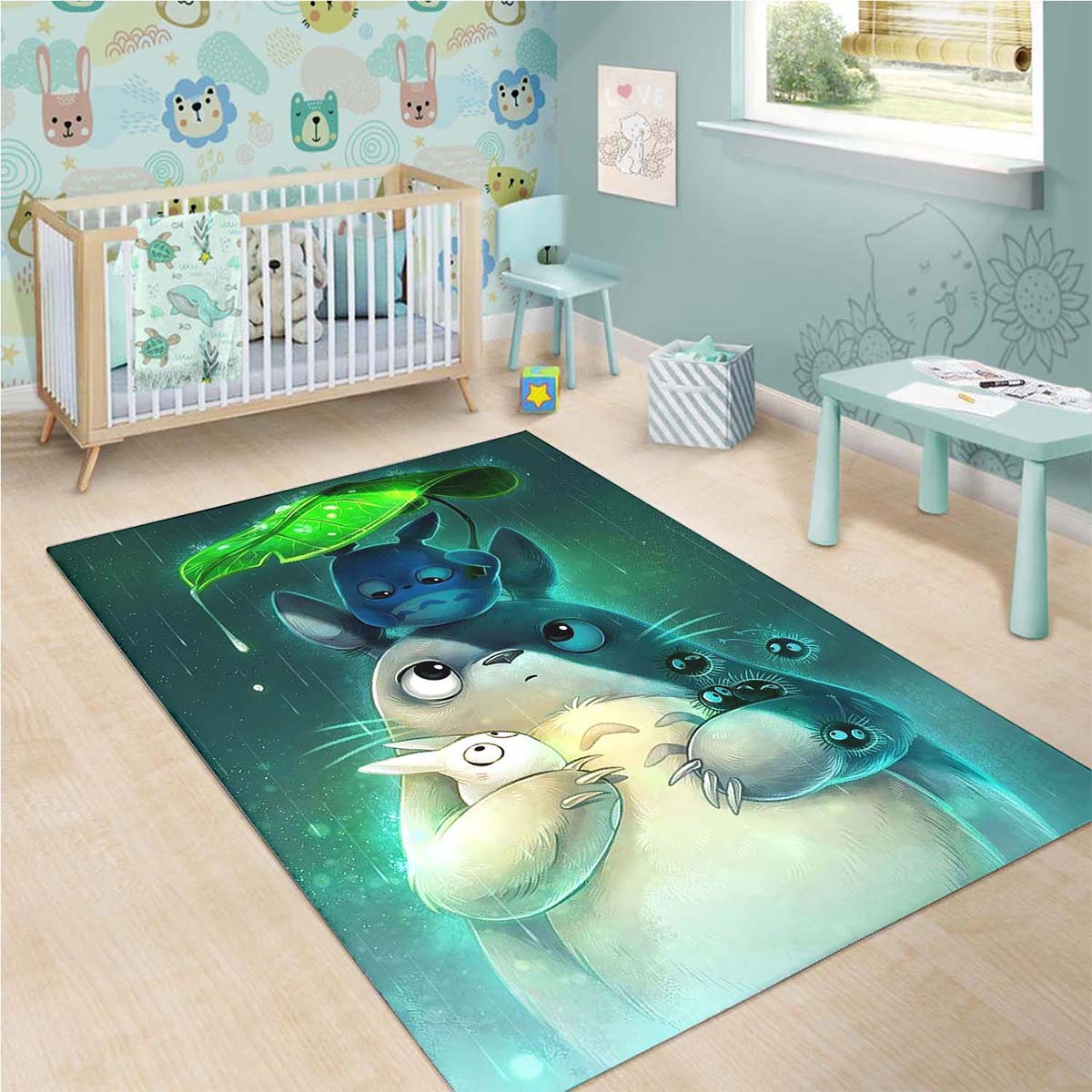 Tapis Totoro Tapis Anime Movies Bedroom – Image 3