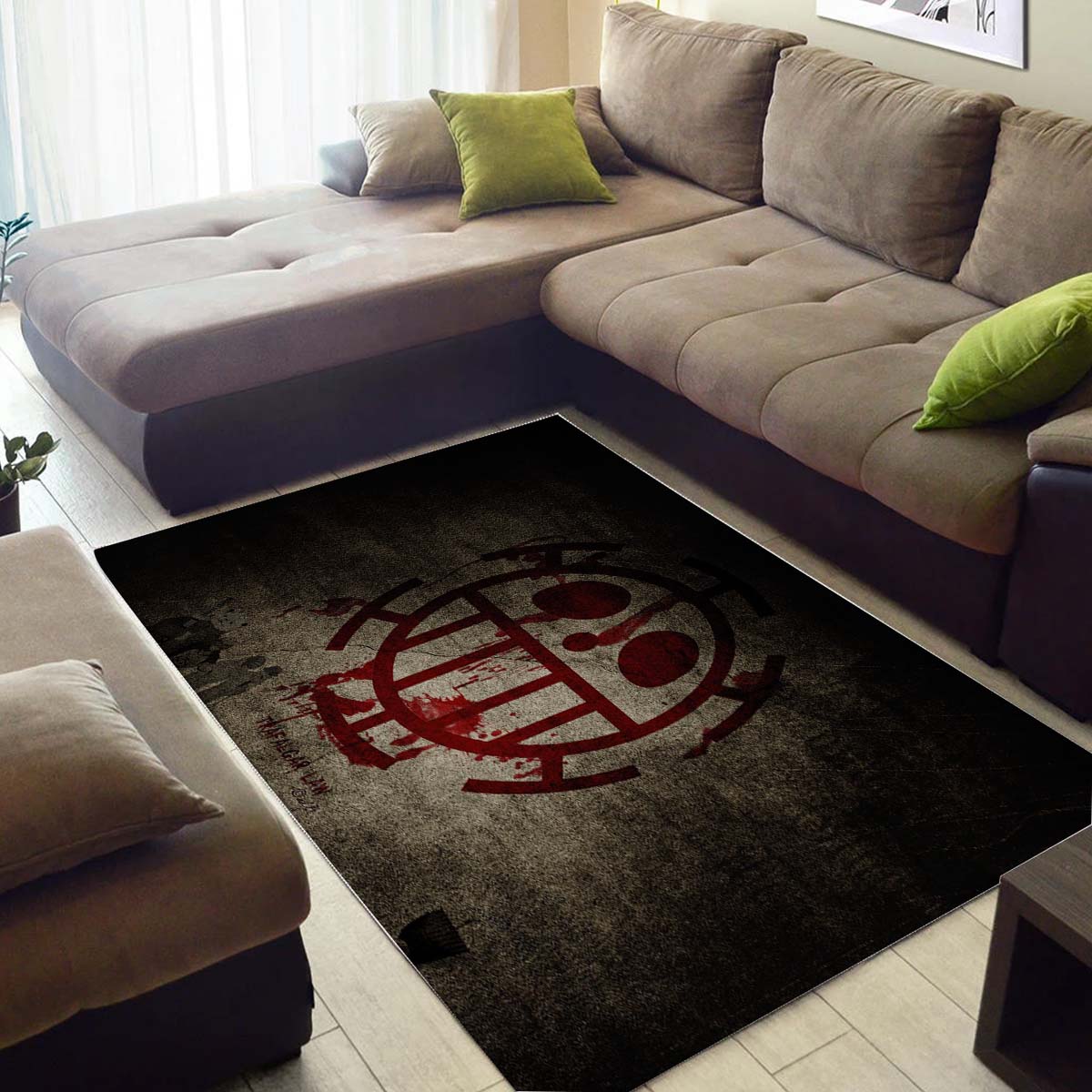 Tapis Trafalgar Law Logo – Image 3