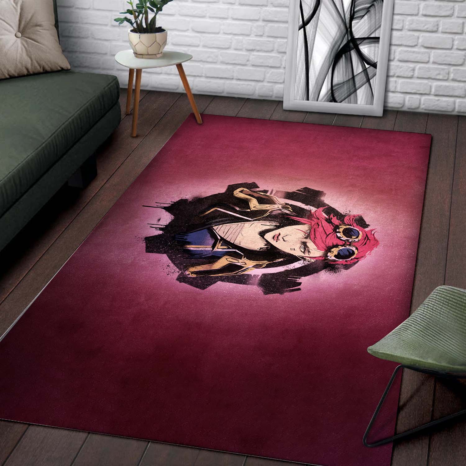 Tapis Vi Lol Graffiti Red – Image 2