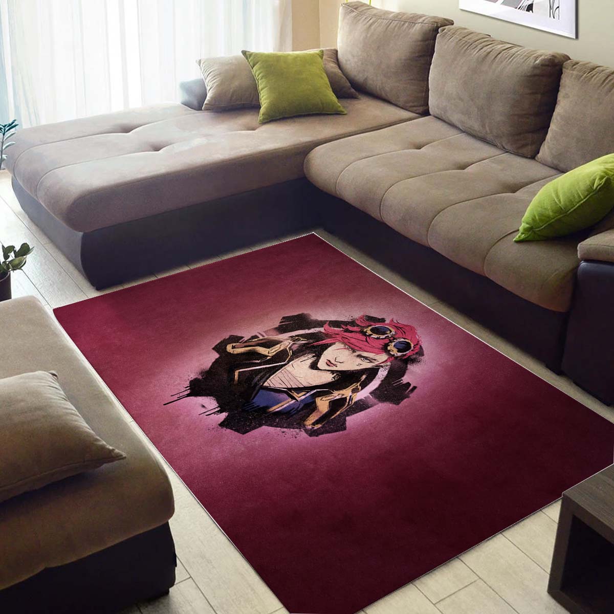 Tapis Vi Lol Graffiti Red – Image 3