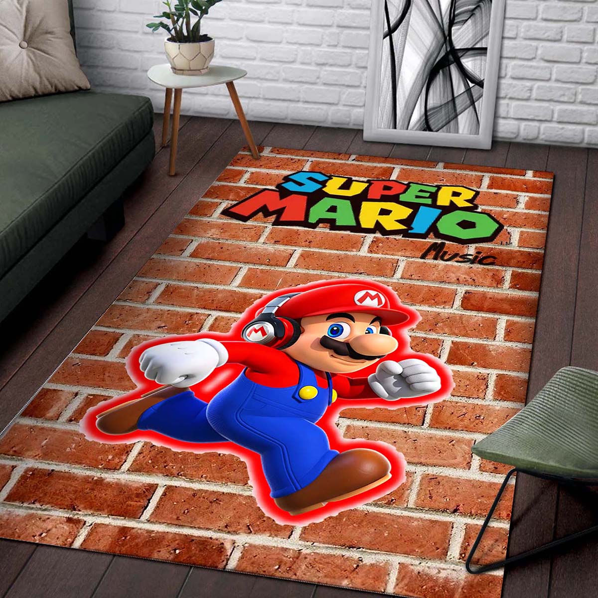 Tapis Video Game Fans Mario – Image 2