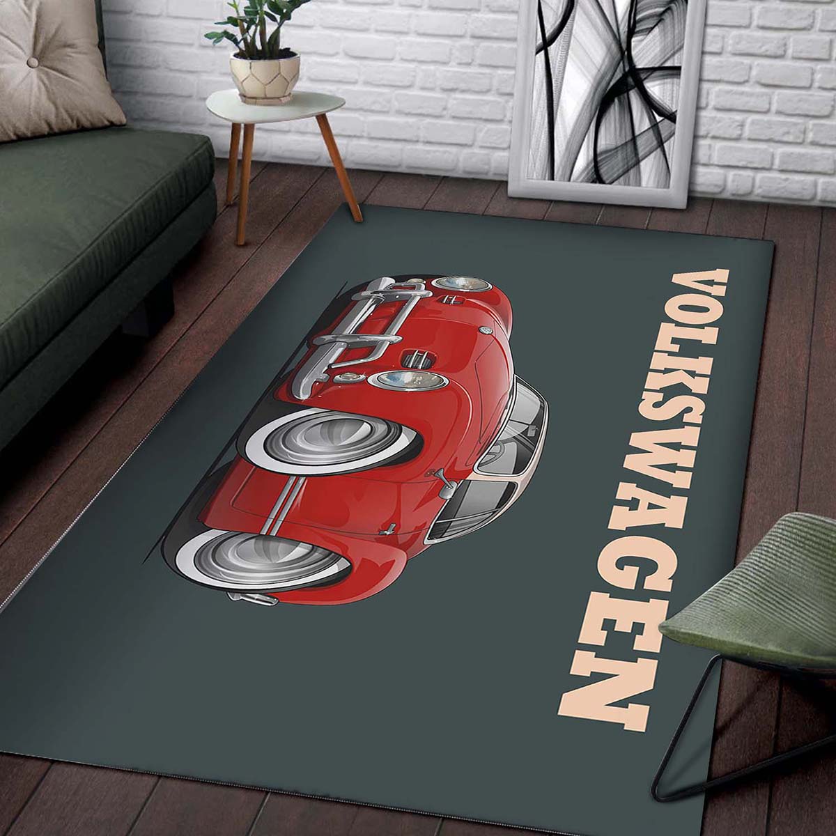 Tapis Volkswagen Car Art – Image 2