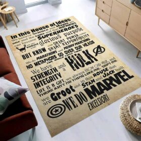 Tapis We Do Marvel