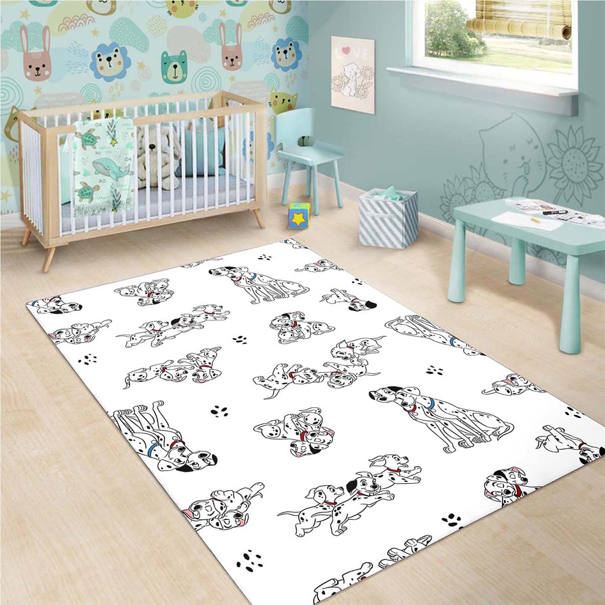 Tapis White 101 Dalmatians – Image 3