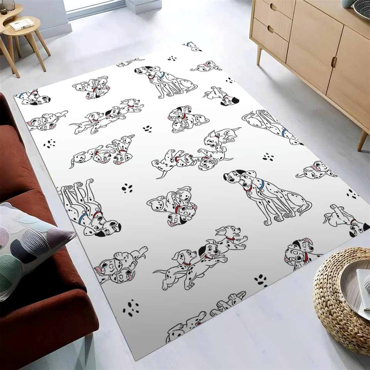 Tapis White 101 Dalmatians