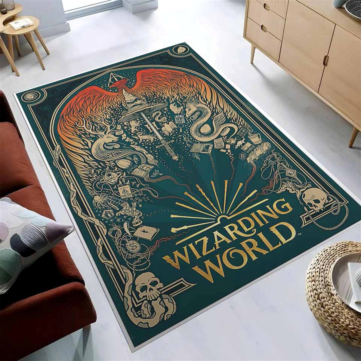 Tapis Wizarding World Harry Potter Movies
