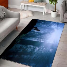 Tapis Wolf Screaming Hd