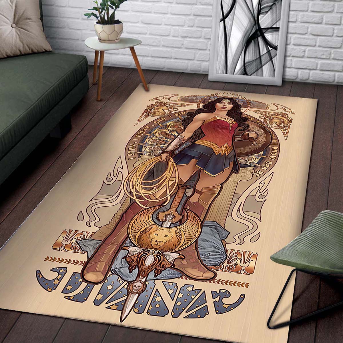 Tapis Wonder Woman Dc – Image 2