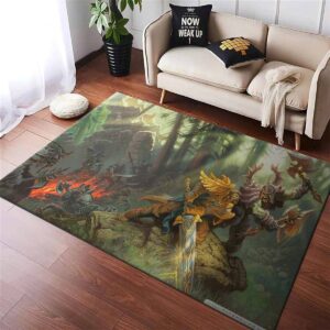 Tapis World Of Warcraft Fan Art 4k 1