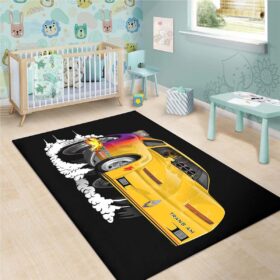 Tapis Yellow Firebird Trans Am Dragster