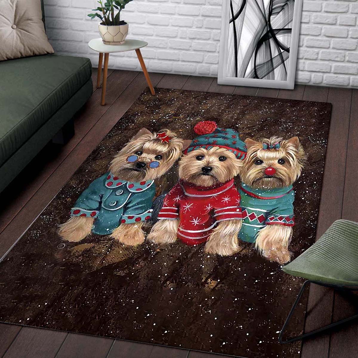 Tapis Yorkie Terrier De060972m – Image 2