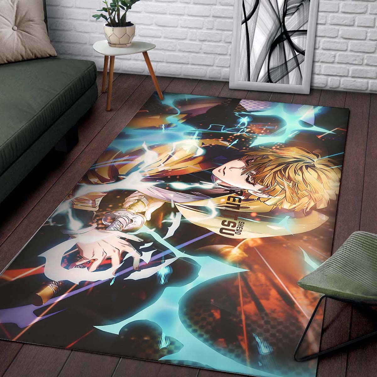 Tapis Zenitsu Agatsuma 2 - Kimetsu No Yaiba 5 – Image 2