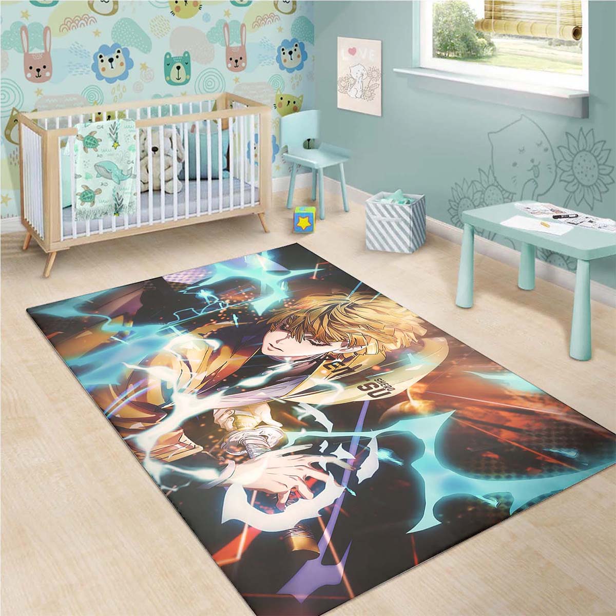 Tapis Zenitsu Agatsuma 2 - Kimetsu No Yaiba 5 – Image 3